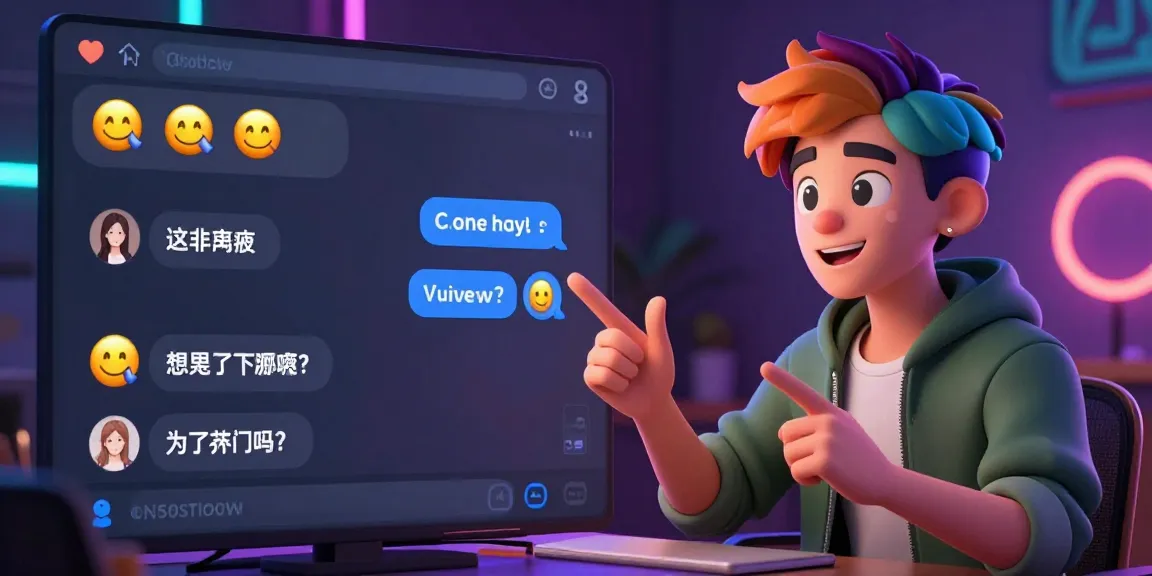 Engaging scene of an avatar in an ai nsfw chat, featuring animated AI character interactions in a vibrant digital chatroom.