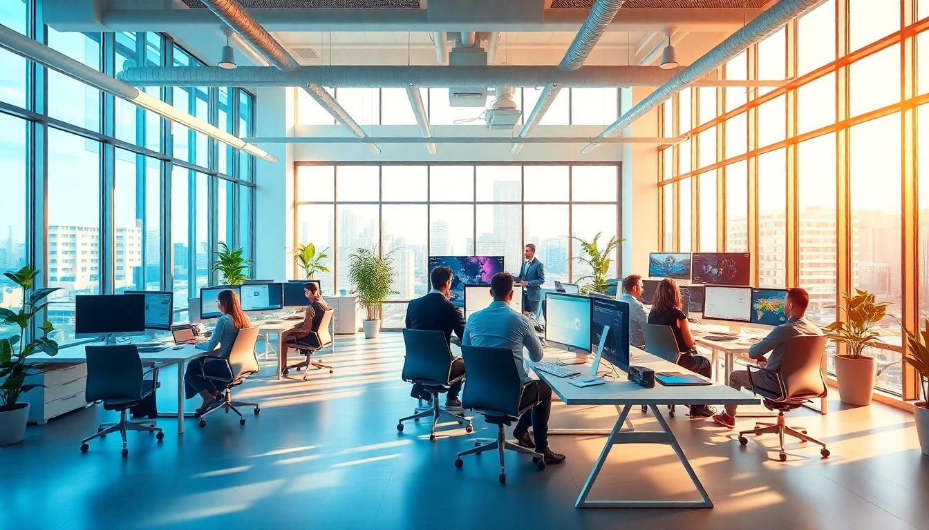 Gestalte moderne Webseiten mit Hüsig Webdesign Marketing in einem kreativen Studio.