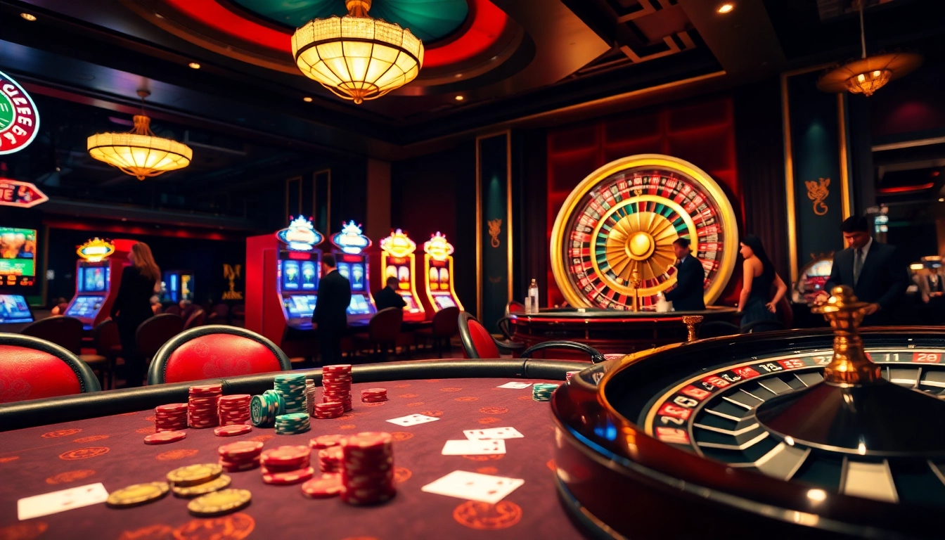 Vivez l'excitation d'un casino en ligne France fiable avec des machines à sous vibrantes et des tables de poker engageantes.