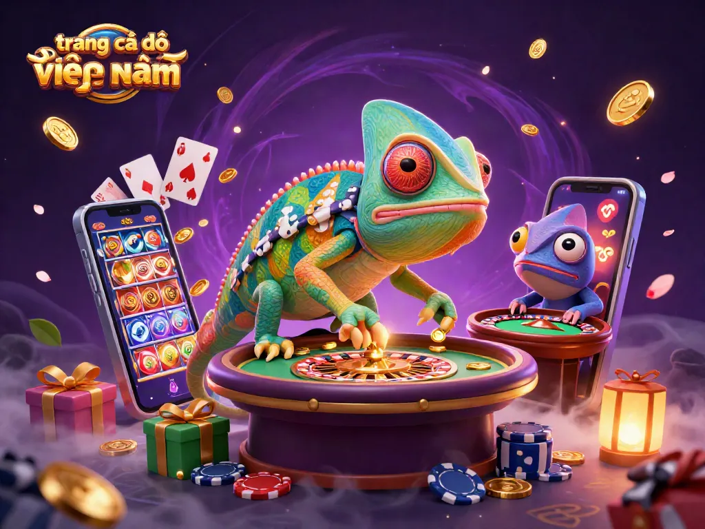 Trang cá độ bóng đá việt nam thể hiện chameleon chủ casino với các yếu tố trò chơi phong phú.