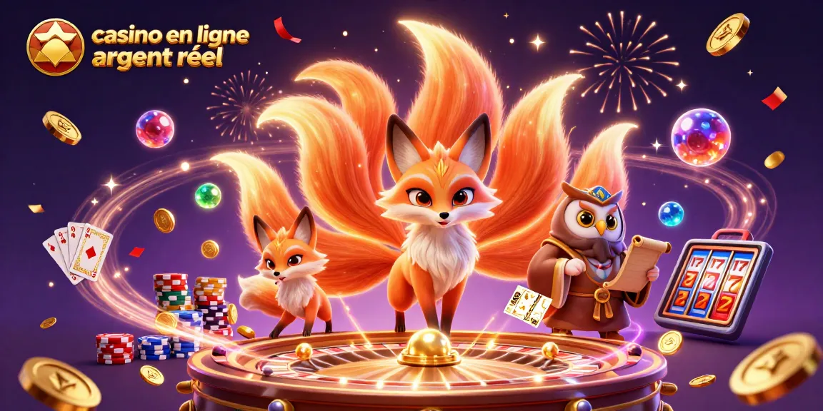 Gagnez avec le casino en ligne argent réel en profitant de jeux aux graphismes éclatants.