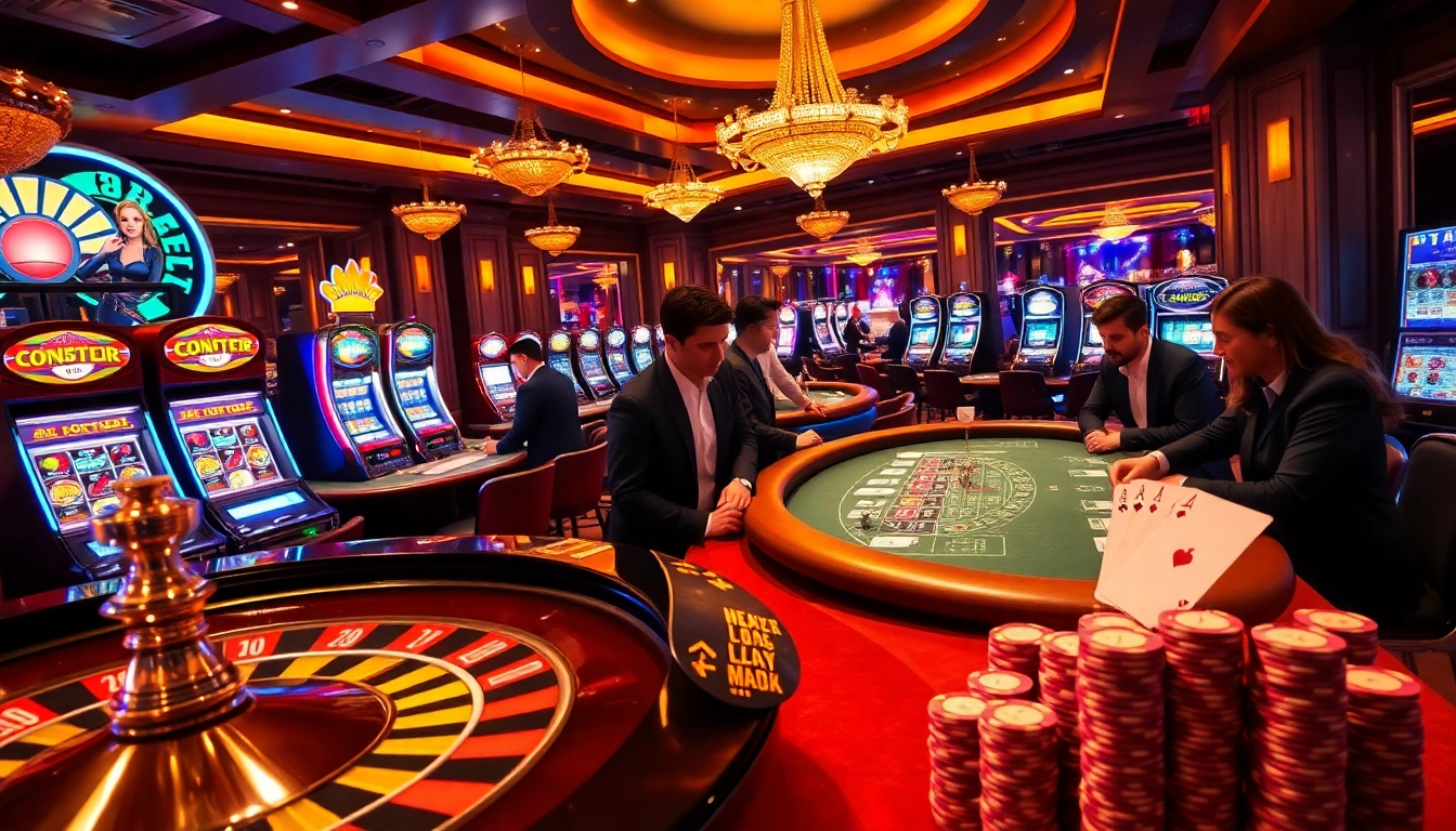 Découvrez l'excitation du casino en ligne France fiable avec des tables de jeu luxueuses et des machines à sous dynamiques.
