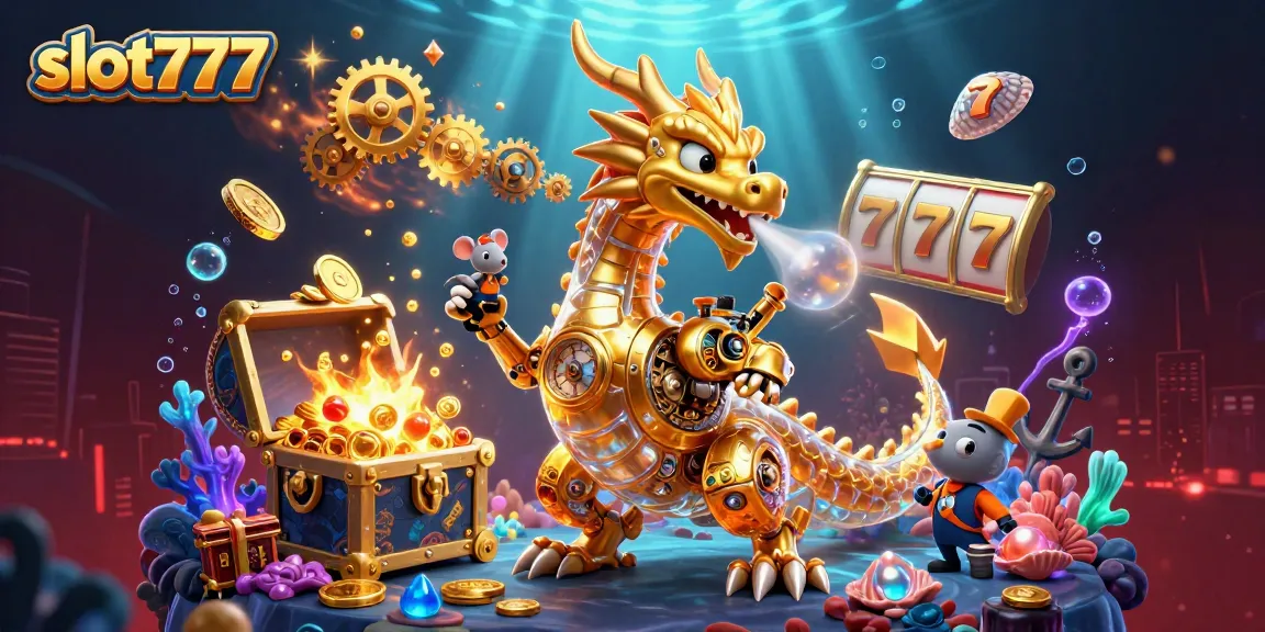 Play thrilling slot777 games with our golden dragon and enjoy big wins!