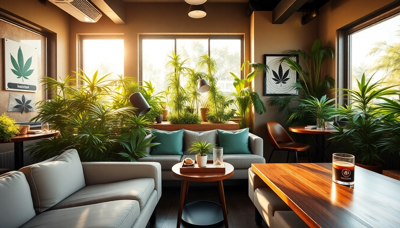 Profitez du Club de marihuana Madrid dans un environnement relaxant et moderne.
