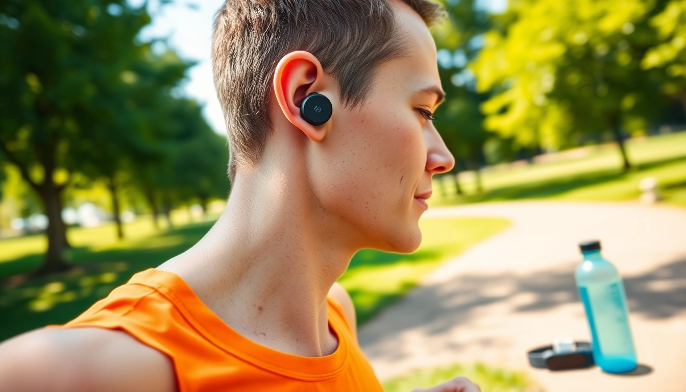 Experience freedom with Bone X2 Bone Conduction Headphones, designed for active lifestyles while jogging outdoors.