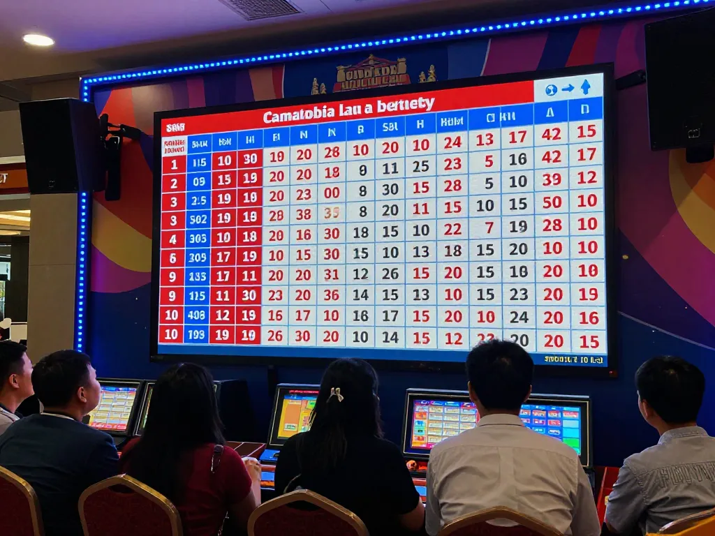 Live draw Cambodia results displayed in real-time, engaging players in the excitement of lottery gaming.