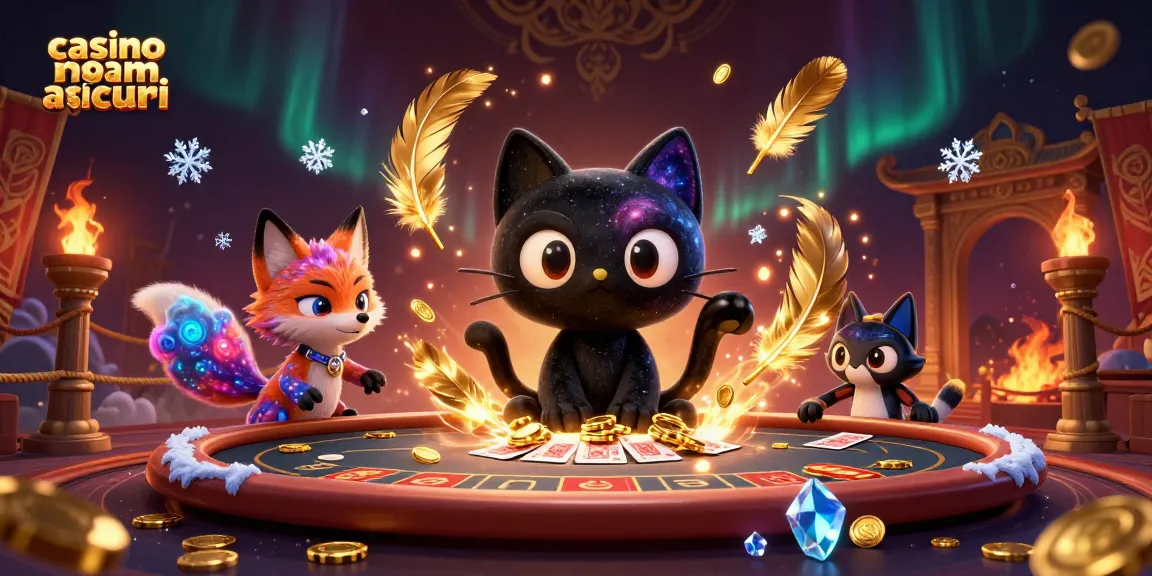 Cattura la magia dei giochi d'azzardo nei casino non AAMS sicuri con avvincenti personaggi futuristici e chip dorati.