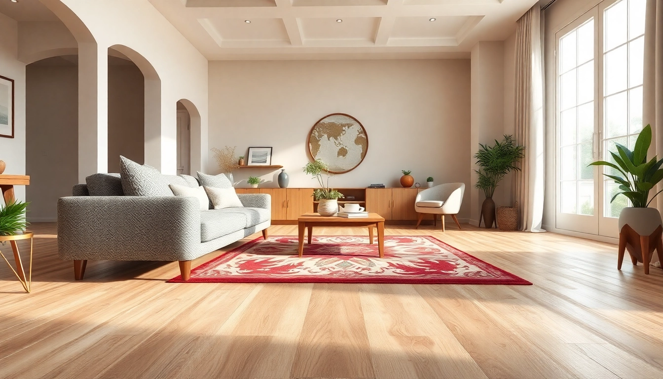Showcasing the best lvp flooring in a beautifully lit living room setting.