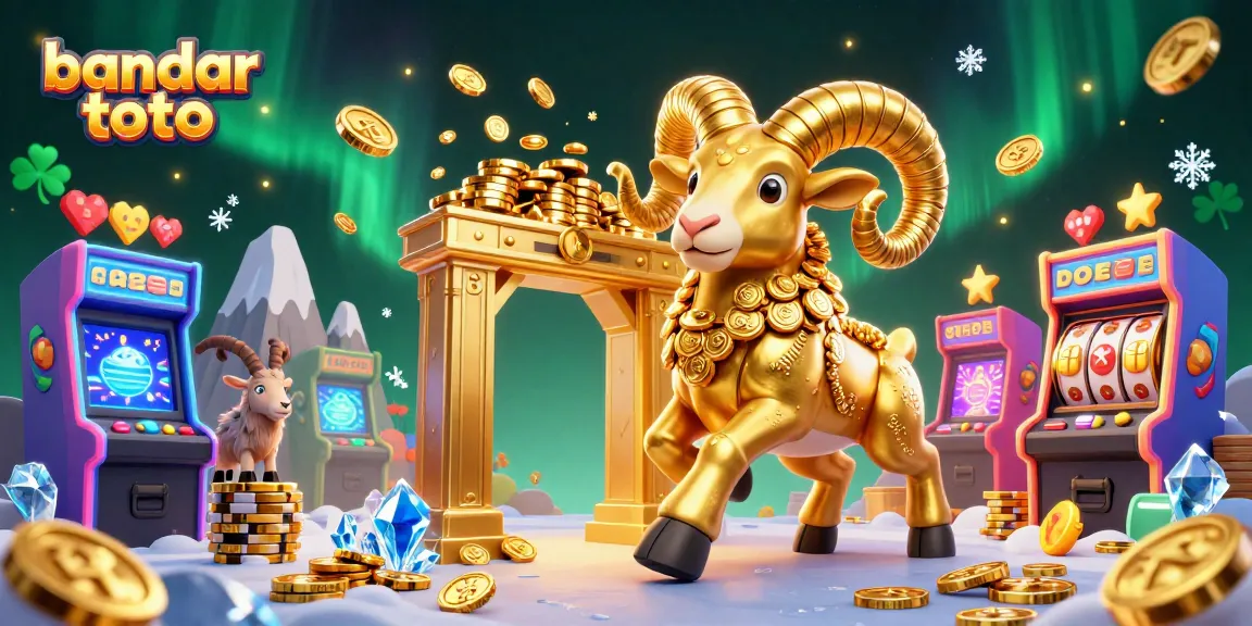 Experience thrilling gaming at bandar toto with vibrant 3D animations and exciting game elements.