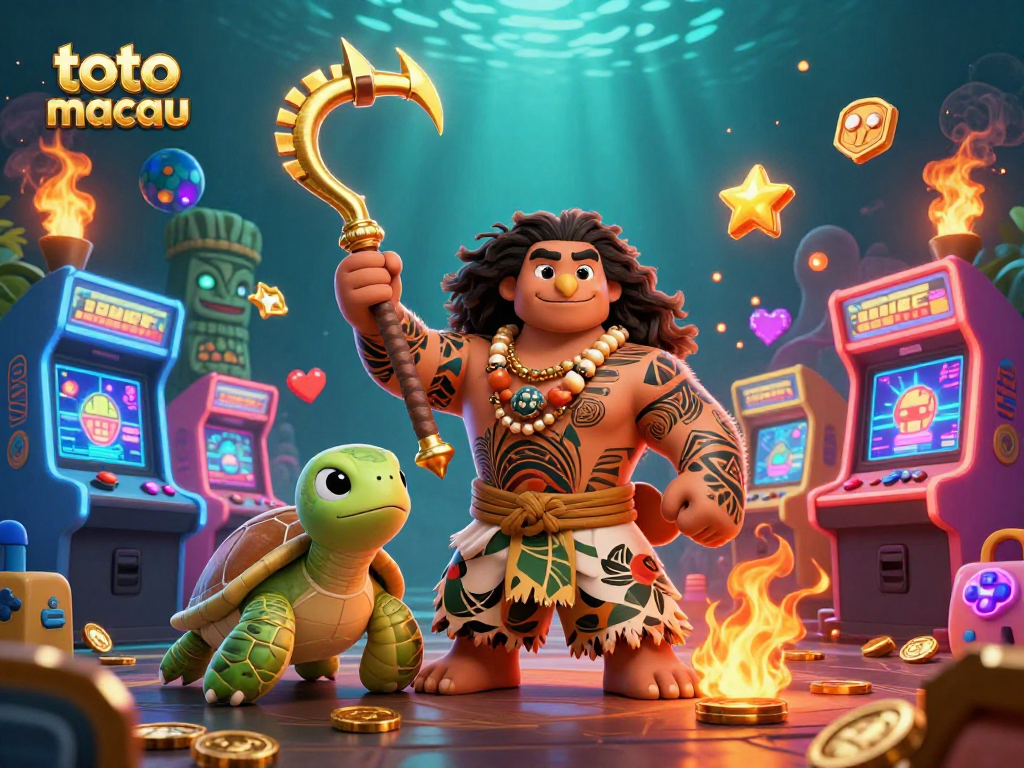 Explore winning strategies at toto macau with vibrant gaming elements and characters bringing luck.