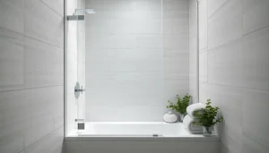 Installer une paroi de douche sirhona dans une salle de bains moderne.