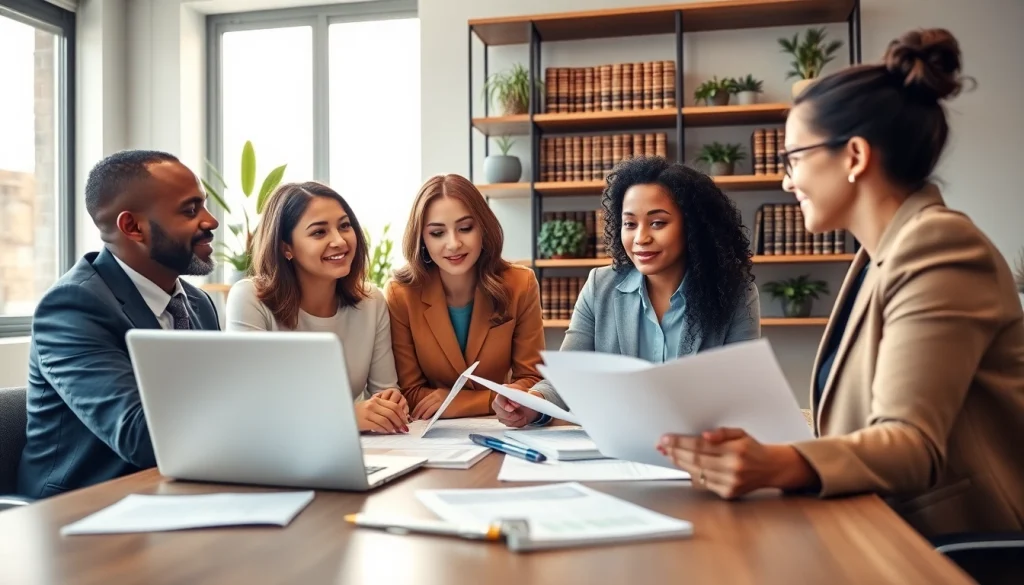 Engaging estate planning San Antonio consultation showcasing professionals collaborating.