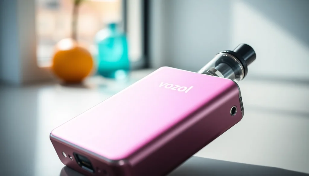 Vozol mit modernem Design in stilvollem Lifestyle-Setting präsentieren