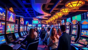 Engaging players enjoying diverse games on hm88 Com, a premier online gambling platform.