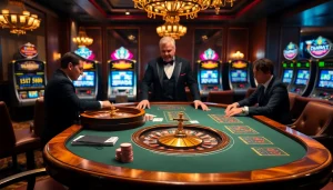 Experience the thrill of depo 5k at our luxurious gambling table, where high-stakes excitement awaits.