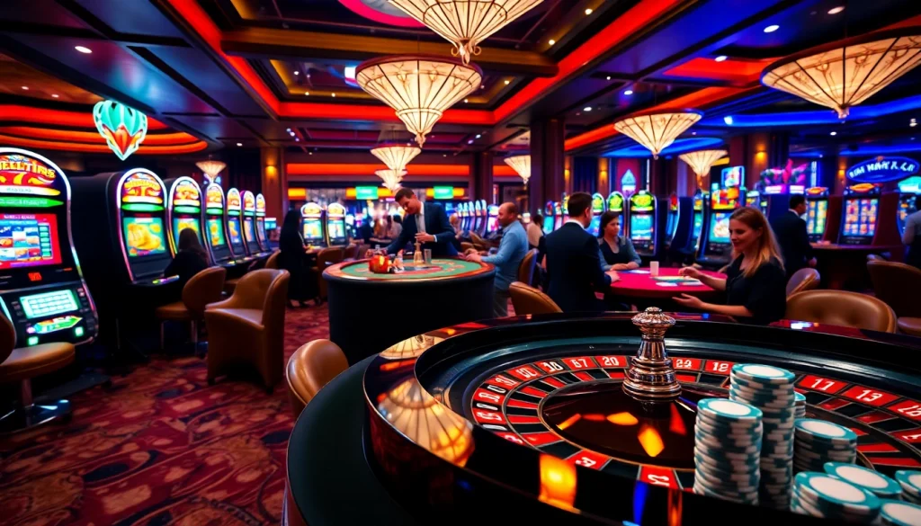 Engaging players at a luxurious casino show that hidden wiki 2026 enhances secure gambling practices.