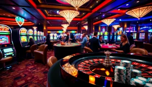 Engaging players at a luxurious casino show that hidden wiki 2026 enhances secure gambling practices.
